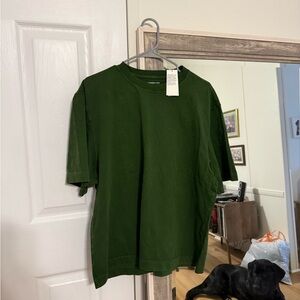 Abercrombie and Fitch Men’s Heavyweight Cropped Tee